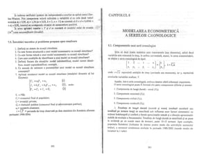 Teorie si practica econometrica