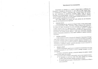 Teorie si practica econometrica