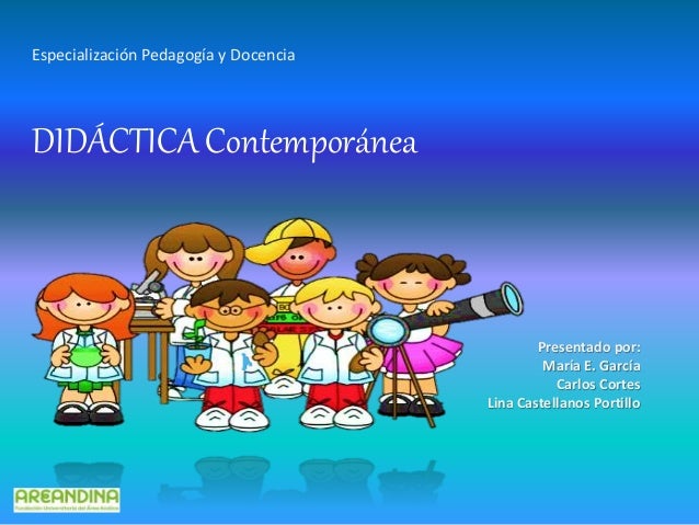 Resultado de imagen para didactica contemporanea