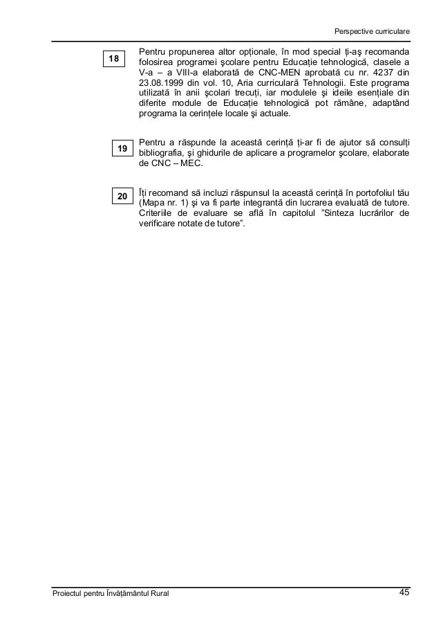 Didactica Educatie Tehnologica