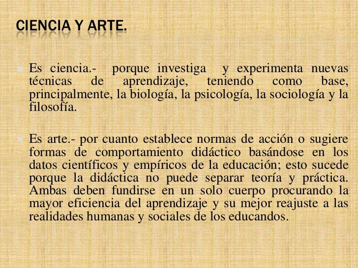 Resultado de imagen para arte y ciencia definicion
