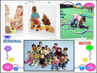 SENSORIAL
            MOTOR




            SOCIAL
 