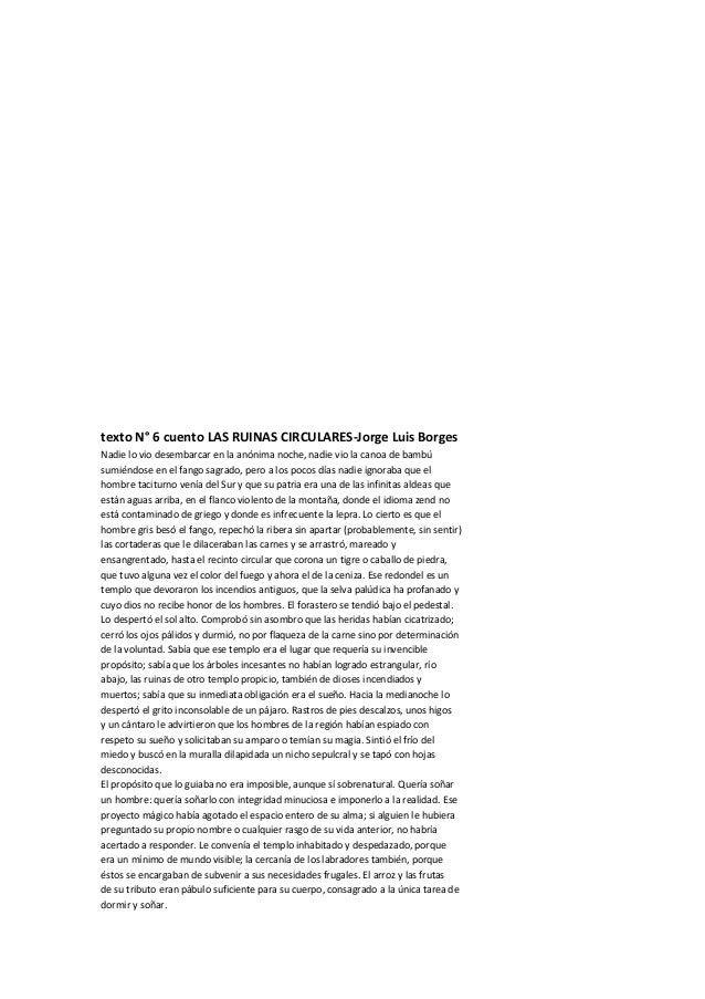Las Ruinas Circulares Pdf