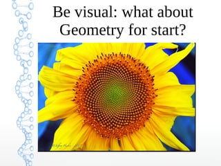 Be visual: what about
Geometry for start?
 