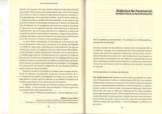 Didactica no parametral