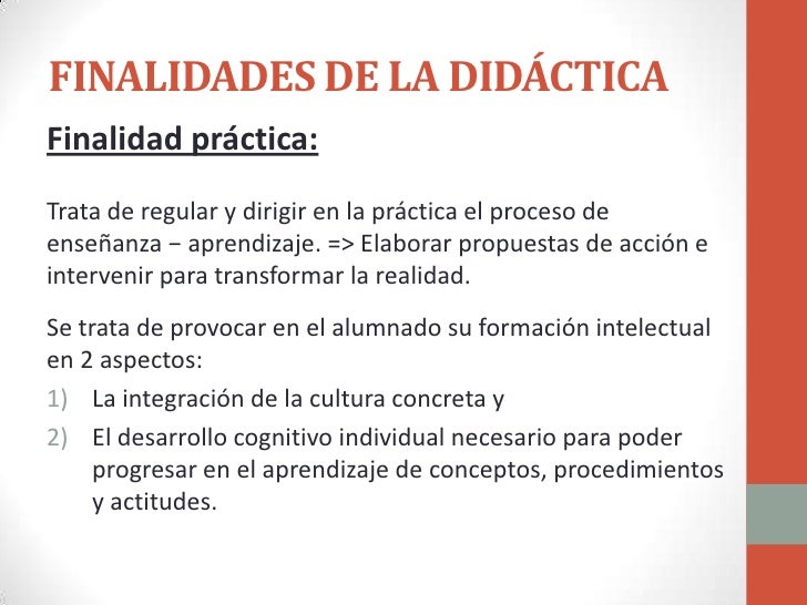 Didactica objeto concepto y finalidades 2012