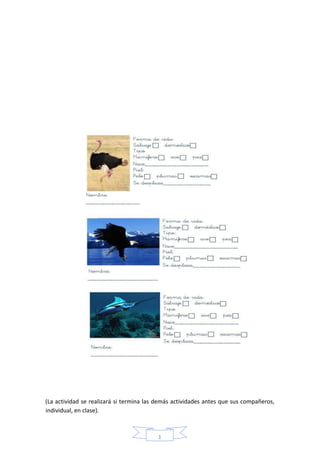 1
5
(La actividad se realizará si termina las demás actividades antes que sus compañeros,
individual, en clase).
 
