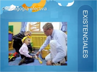 EXISTENCIALES 
Pedagogía afectiva 
 