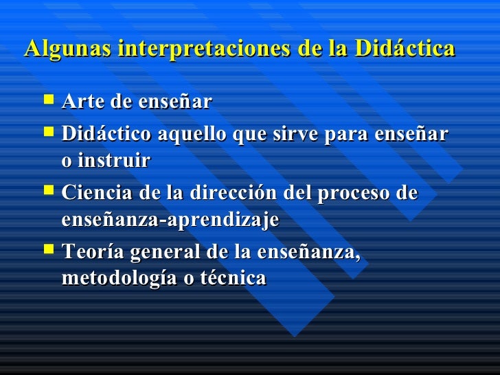 Didactica y caracteristicas
