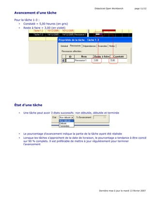 Didacticiel open workbench | PDF | Computing | Technology & Computing