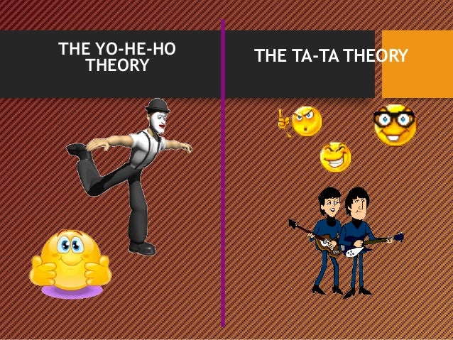 Yoheho The Yo He Ho Theory – Origin of language – XVYP