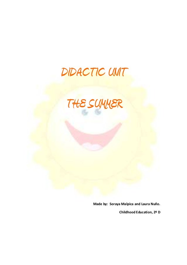 didactic unit I didactic unit design 1 introduction-justification this didactic unit is based on the three main points of english language: phonetics, vocabulary and grammar i am going to begin this didactic unit with a short text: talking about school. didactic unit I didactic unit design 1 introduction-justification this didactic unit is based on the three main points of english language: phonetics, vocabulary and grammar i am going to begin this didactic unit with a short text: talking about school.