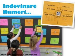 Indovinare
Numeri…
http://iteach1to1.blogspot.it/p/qr-codes.html
 