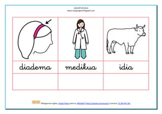 LAGUNTZA GELA
                                     www.margarigela.blogspot.com




                                                                                 


   3   Piktogramen egilea: Sergio Palao jatorria: ARASAAC (http://catedu.es/arasaac/) Lizentzia: CC (BY-NC-SA)
 