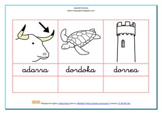 LAGUNTZA GELA
                                     www.margarigela.blogspot.com




                                                                            


   4   Piktogramen egilea: Sergio Palao jatorria: ARASAAC (http://catedu.es/arasaac/) Lizentzia: CC (BY-NC-SA)
 