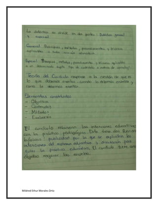 Mildred Ethur Morales Ortiz
 