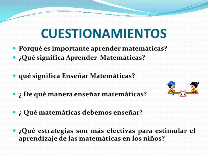 Didáctica de la matemática 2012