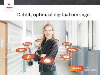 Diddit, optimaal digitaal omringd.
 