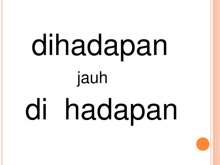 Di dekat di jauh