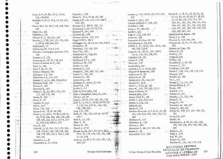 .} .
Mortis R., 5, 19,21,50153,54,56,
57,61,63,64,65,66,67,68,69,
.7.1, 72, 89, 120, 123, 124, 127,
1~O, 131,132,133,139,141,142,
144, 147, 148, 151, 152,153, 155,
.15G,157,1~8,167, '176, 178, 179,
'. 180; 2J8;"243,,245 . .
Moshe-Leib de StlSSOV, '188
'Nane)' ].-1., 160
Nauman B., 124, 243, 246
Newman Bi, 52, 54) 74, 160, 193,
202' .
Nicolau de Cusa, 196
. Noland K,:, 5.2.
Olitskij., 73 .
Orígenes, '236
," .o
"Ov.í
c
Uo;· ~28 > .
Panofsky E:,8, '42, 182
Pareyson 1., 211
.Pausâniasçl.lS, 260 '
Perrer C., 149, 154, 159, :l73, 175
Petrarca, '158
.:1)ezi~llh M., 'ISO
Pia S., 153
.Picasso P;,75;J16, 193
Pincus-W irten,R.,57
l?latão,,·.C
28 . . .' ,
Poe E.A.,116
_ ., 'Politzer H'I 24 1
Pollock J., 52, 128, 194
,Ponge,f., 81 ,
Pongs If, 243 :
Pontalis J.-B., 180, 227
. ProppV., 220 , 237
Proust M., 149, 157, 159, 190, 191,
192 .
'Purdy S.B., 239
Rafael, 40
Reinhardt A, 6,49,52, 125, 160,
194; i95; 196, 197, 198, 199, 20S,
· " 2 09 . ,'
:"': ,.Riç}
?
.!J: L~, :31"
Riegl A., 210
Ries V/., 241
Robert 1'1.,239
Rochlitz R., 153, 154, 177, 178
BiBLIOTECA CENTRtlL t
FACUl..D/iDE DE FILOSOFIJ- '
CíÉJfCl.AS E LETRAS DE 259
RiBEIRÃO PRETO - USP
J, .
o Que Vemos, O Que Nos Olha
: ';' , . " 0 . ~ ": .: _
258
Criqui J.-P., 93, 99, 112-3, 115-6, Giqatilia j., 236 Lacoste J., 114, 147-8, 153, 157, 212,
122, 1 99.,~56· .. . 'Claser B., 54-5 ,59-62,69, 198 · 250
Darnisch H..,.,9-12, 1~-6, 19,95,214, ' " GoetheJ,W. '011, 174, 177, 186:71 Lacosre P
.,.1P;-l, ISS.
218 ' . . " J
il0,220 .. .....•.. Lacoue-Labarthe P., 160, 185
Dante, 30':1,43,46-7, 152, 159, 234,~· 'Coossen E.C., 89-91, 102, 115 Ladriêre J., 206
238 Greenberg C:,~:S3 ; 71.,~75;'214 Lang 1., 74~· lS5;.221 . ." '.
Deguy r,'1., 160 -: -Guattari 'F:; 241-,·24J ·· .Làude J.,221
DelesalleL ·?-41. , , ' .. ...Guicrnar ~J" 24Q . Legg A., 12.~r "1}8,.2.s:4:
Deleuze G., 7, 160,241,24:3 v , >. Han~el1=L<S~'~ A~, 212,214 Leiris .M., J80
Derrida J. i""i.o'~ 107, 157, 170,203- 'H egel G.Xf.F., 206-7 Leonardo da Vinci, 39, 122
5,207-8,242,·246,247 .Heidegger .M.., 38, 59,82, 192,246-1 ,;." ;' jt; . Lévi-StraussCi, 4.3,220
Descartes R., 13 Herklotz I., 42 . LeXTirt S., 57, 125-,6, 132, 135-6, 138,
Des~hampstvl':,"112-3, 1:1.8 Heródoto, lU, 183, 193 ' ;
'.. J • i;~t&ih;,.·., '168, 243,'253:'4
Dionísio o Areopagita (pseudo), 194, l'--Iess.:r,B;·,19~ ' ,.,,: Lippard L.R., 89,91, 104, 108-9,
196 HildebrandA. ~1~~)21 112-3, 1.'18,,12.7, :l.38,20J
Domecq J.-P.,202 )-lobbs R., 138 Lissirsky L.R., 88..
Ducharnp M.,:49,}5,J 18,241 ·}:Iôffman.o E.T.!,-. ,2~O . .' Loewe H., 23 ~ .
'Düfol1r-El lvlaleh lvLC.,'185 Hoffmann "'{T.; 239 ; . ~' < ~ Uh,y:M.) 176
Dürer A., 182 ' . Hollier D., 222 Lucas (são), 234
Duve T. de, 74, 139 - - Huebner C.,.254; .' . '~', ' .' ' , ' o Lyotard ].-E,9, l+16, ~160
Eckharr (Mestre), 196 . . . I~lL1.~s~;~1 E.; 160, 208,212,246 'lvlaguic de Mezeritch, 188
.Ecl9ingron A.S.) 2:10 ..- ;' 'Irnbei:t C,; 182., 18~. . Ma.lamoLlcrC~, 88
Eikheubaum B.~ 214,i19 Iuboden G., 168 . lvlri:leiitchK.,88
Einstein C., :6~ '21, 180; 219i221-6 jacobs .M.] ., 138 Mallarmé S., 95,116, 127
"Eiseüsrein SJvl~, 19J;' :/., . ~', ....• .' ·,:
.-jakQb5
.ou·R.; 214-5,217-20 Mande l-A.,62.,13 ::
', -;::. ';"
Ernout A., 160 " 1 JaussI-l.R., 148 Ma rin 1., 9",:lQ'i:~).' 160
Escoubas ~.,lqO, . ' Jnvêlet,l.." 35 . .Mnrx K.) :~53, 179,),8,8, J9J -2 ,
Fédida P., ~X, 85,.9.'6:"(, 101, 107, )oa,oelaCru?- (são), 196 '11a50 di Banco, 44 "
:"':" ..... "
115, 164~"176, '190 " '.'. João o Evangelista (são),42, 234:>" Mateus [são), 234 '.',
Fiedlcr K., 22. .johns ].,35,49 Matta-Clark G., 138
 Fl~vin, D., 57 : )oXf~J.,,29,-3~,159, 1~6,/32,2?X . ! ' .~.ú i.~);';;~.C ' itleffreL.,221)2Z2,223
Focillon H., 2U, .>. .. J üdcl D.,'·~', f9~21, 50~63', 69-70,7:~~ ..:::~t~~~ (:(. Meiller A.,i56, 166
Foll K., 214 v- . . ' " . i, 119,'~121,'137-41, 146, 165;:- ' . . '.i;r~jss .ttL,46
Fora)' J.-M;~·256· " ., . ' I . - '168, 198; 226 , .~., ·· ; ·: ..l ;'K~; , Menke B.,172 ·
Foucault :M., 18,5 9, 96, .20~r . ' Jung C.q.,,192 . ~.' J' .:': t.;o.~§~Iit: . Mcrleau-Ponry JiL, 6, 7, 8,21,31, 99,
Freud S., 15,39-41,79,82-3) 89, 91, Kafka F., 185, 192,237-43, 247-S', , .,/:" ',: . . . . ' 101,162,163,165,169,170, '171,
93,97-8, '106, to8, 120; 159,d80, " 250-1 ' -: <.dt't' · ·ú. 260 ' ' . ,,' ~.
189, 202, ,2.1Q,212-3, 217-8, 227- KantE., 15, 185 ', ",:,",::
:(,' MichallxI-l.,117 ·
. , .311234, 236, 248-:51,:254 , Klc;in Y·,,61 Michelson A.) 124
·Frey'G.124J . .. 'Kleiner B., 191 ;;";H6'~ Molino j., 202 .
Frieel M., 5,19', 70-1, 73-7, 99, 104, ', ~ KOSLlth J., 57-8 . .': ':::~" Mondrian P., 88, 117, 194,202
< , :, .~08, 11-9-:21,12:, 129) 138;.166, . .:.1<ra,u.5s,.R.,.>.-3;3',S6-7; 59., ;2-3, 66fZ~:!.~,, ~~,~~
~Ü; '.. . lN[on~~ C.,3~ ' .
168, 178,202,212-3,226-/,229, 70-.l, 75, 118, 1_41L8, 1321 l38 . ·" '{·~:~r. Montefiore C.G., 236
237,241 9, 146, 256 ;~'~'&V
Froment J.-L., 54 Lacan J.,13, 80-3, 97, 101, 107, 115,
Gitlcometti A., 2:1,145-6 203,227
< ,
i
I
!
i
1·
I :,
i
- r": .
.' ,
•
•
•
•
•
•
•
•
•
•
•
•
•
•
•
•
•
•
•
•
•
•
•
•
•
•
•
•
•
•
•
•
•
•
•
 