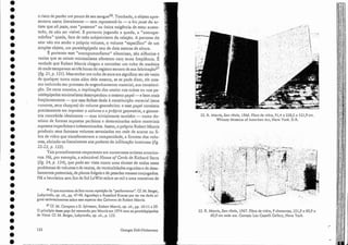 26 O que aconteceu de fato numa repetição da "performance". Cf. NL Berger,
Labyrintbs, op, clt., pp. 47-48. Agradeço a Rosalind Krauss por ter me dado al-
guns esclarecimentos sobre esse aspecto das Columns de Robert Mortis.
27 Cf. M. Comprou e D. Sylvester, Robert Morris, op. cit., pp. 10-11 e 29.
O princípio desse peça foi retomado por Moreis em 1974 com os paralelepípedos
de Voice. Cf. M. Berger, Labyrintbs, op. cii., p. 153.
22. R...Mortis, Sem título, 1966. Fibra de vidro, 91,4 x 228,2 x 121,9 em.
Xí'hicneyMuseul1l of American Art, Nova York. DJ..
23. R. Morris, Sem título, 1967. Fibra de vidro, 9 elementos, 121,9 x 60,9 x
60,9 em cada um. Cortesia Leo Castelli Gallery, Nova York.
Georges Didi-Huberrnan
132
o risco de perder um pouco de seu sangue26. Tombado, o objeto apre-
sentava assim literalmente - senl representá-lo - o hic [acet do ar-
tista que ali jazia, mas "presente" na única exigência cle estar ausen-
tado, de não ser visível. E portanto jogando a queda, a "antropo-
mórfica" queda, fora de todo subjetivismo da relação. A persona do
ator não era senão o próprio volume, o volume "específico" de um
simples objeto, um paralelepípedo oco ele dois metros de altura.
É portanto esse "antropomorfismo" silencioso, são silêncios e
vazios que as caixasminimalistas oferecem com tanta freqüência. É
verdade que Robert Morris chegou a conceber um cubo de macieira
de onde escapavam as três horas do registro sonoro de sua fabricação-?
(fig. 21, p.131). Mas encher um cubo ele sons era significar ser ele vazio
de qualquer outra coisa além dele mesmo, se se pode dizer, ele mes-
mo incluindo seu processo de engenclramento material, sua constitui-
ção. De certa maneira, a implicação dos 'Vazios nos cubos ou nos pa-
ralelepípedos minimalisras desempenhou o mesmo papel- e bem mais
freqüentemente - que essa ênfase dada à constituição material. (seus
rumores, seus choques) do volume geométrico: e esse papel consistia
precisamente em inquietaro 'Volume e a própriageometria, a geome-
tria concebida idealmente - mas trivialmente também - como do-
mínio de formas supostas perfeitas e determinadas sobre materiais
. supostos imperfeitos e indeterminados. Assim, o próprio Robert Morris
produziu seus famosos volumes esvaziados em rede de arame ou fi-
bra de vidro que transformavam a compacidade, a firmeza elos volu-
rnes, abrindo-os literalmente aos poderes da infiltração luminosa (fig.
22-23, p. 133).
Tais procedimentos reaparecem em numerosos artistas america-
nos. Há, por exemplo, a aclmirá.vel.House of Canis de Richarcl Serra
(fig. 24, p. 134), que pode ser vista como U111a síntese de todos esses
problemas ele volumes e ele vazios, de verticalidades erguidas e de desa-
bamentos potenciais, de planos frágeis e de pesadas massas conjugados.
FIá a heurística sem fim ele Sol LeWitt sobre as mil e urna maneiras ele
•
•
•
•
•
•
•
•
•
•
•
•
•
•
•
•
•
•
•
•
•
•
•
•
•
•
•
•
•
•
•
•
•
•
 