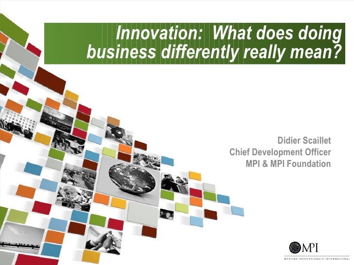 Innovation what does doing business differently really mean by didi 