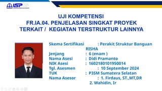 DIDI PRAMANTO - PERAKIT STRUKTUR BANGUNAN RISHA LEVEL 6.pptx