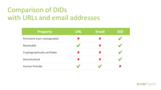 What are Decentralized Identifiers (DIDs)? | PDF