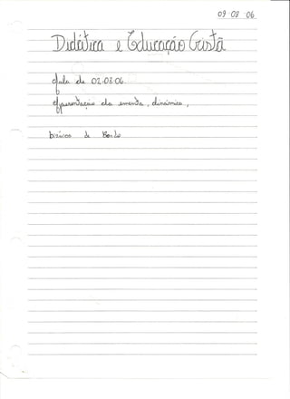 Didática e educação cristã