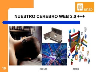 28/01/15 MDDD10
NUESTRO CEREBRO WEB 2.0 +++
 