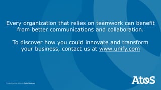 Atos Collaboration Solutions: 'Did You Know...?' 