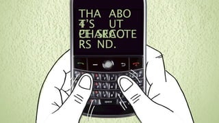 THA ABO
4
T’S UT
PE SECO
CHARACTE
R
RS ND.
 