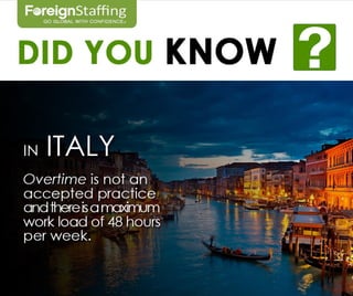 Overtime Laws In Italy