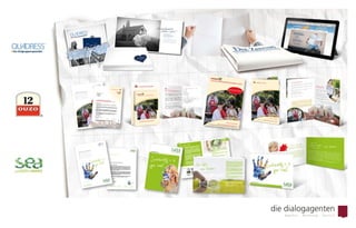 Name, Straße, Wohnort, Telefonnummer, ... Das sind nur einige Daten,
die Sie von Ihren Kunden erhalten, um den Dialog mit Ihnen zu gestalten.
Doch wie gehen Sie mit diesen Datenmengen um? Egal ob Einpflegen,
Bearbeiten, Bereinigen, Übertragen in Systeme oder auch Datenrecherche,
Analyse und Segmentierung – wir bieten Ihnen Erfahrung mit allen Prozessen
rund um Kundeninformationen und Datenbanken.
Nutzen Sie das Know-how aus über 25 Jahren Datenmanagement
zu Ihrem Vorteil und holen Sie mehr aus Ihren Datensätzen.
Datenmanagement
 