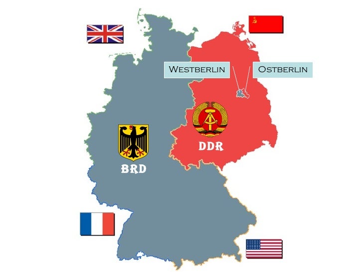 Pläne Der Alliierten Für Deutschland Nach 1945 Разделенная германия карта