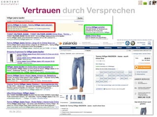 Wasist„Qualität“?01.04.20115Positives Userverhalten=Bounceraterunter + Verweildauer rauf=Targeting * Vertrauen * Vielfältigkeit 