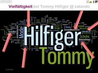 Bouncerate runter. Immer?01.04.20118