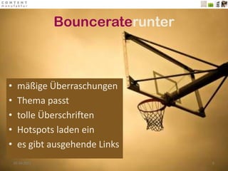 Wolf Schneider?01.04.20113Userverhalten!