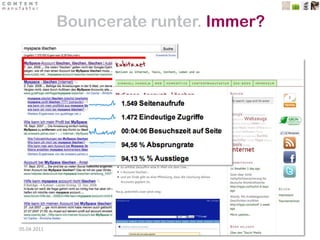 SocialMediaAttraktivitätHier gilt übrigens: SEM = SEOQualitätsfaktor SEMKlickrateKeywordBouncerateVerweildauer?Rankingfaktoren SEOKlickrate?