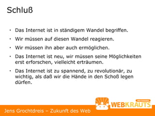 Die Zukunft Des Web (Sep 2008)