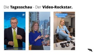 Die Tagesschau - Der Video-Rockstar.
 
