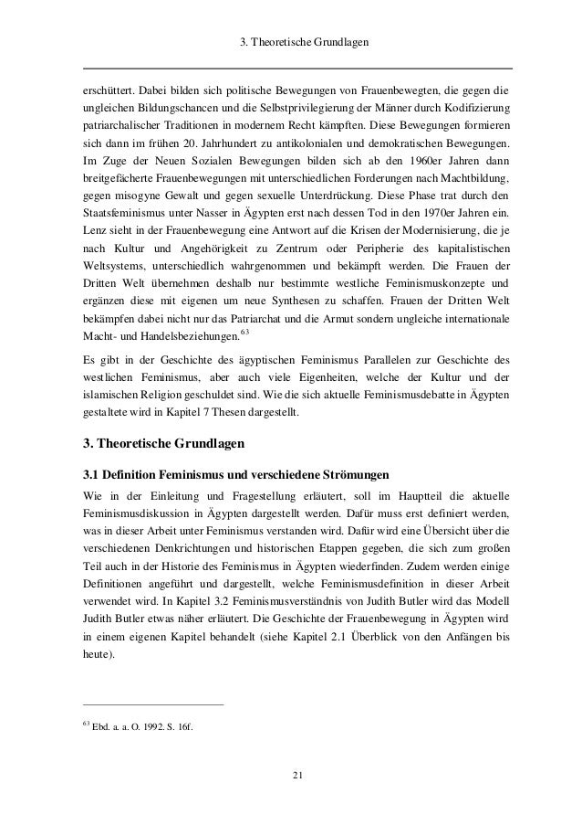 Die Aktuelle Feminismusdebatte In Agypten