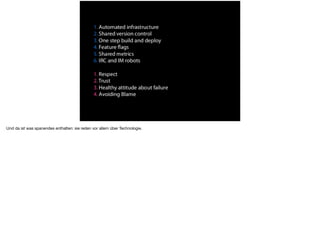 Und da ist was spanendes enthalten: sie reden vor allem über Technologie.
 