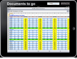 Documents to go




                  25
 