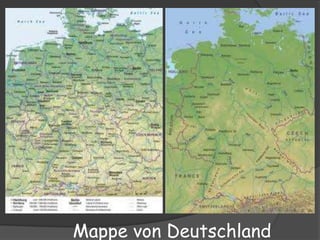Mappe von Deutschland
 