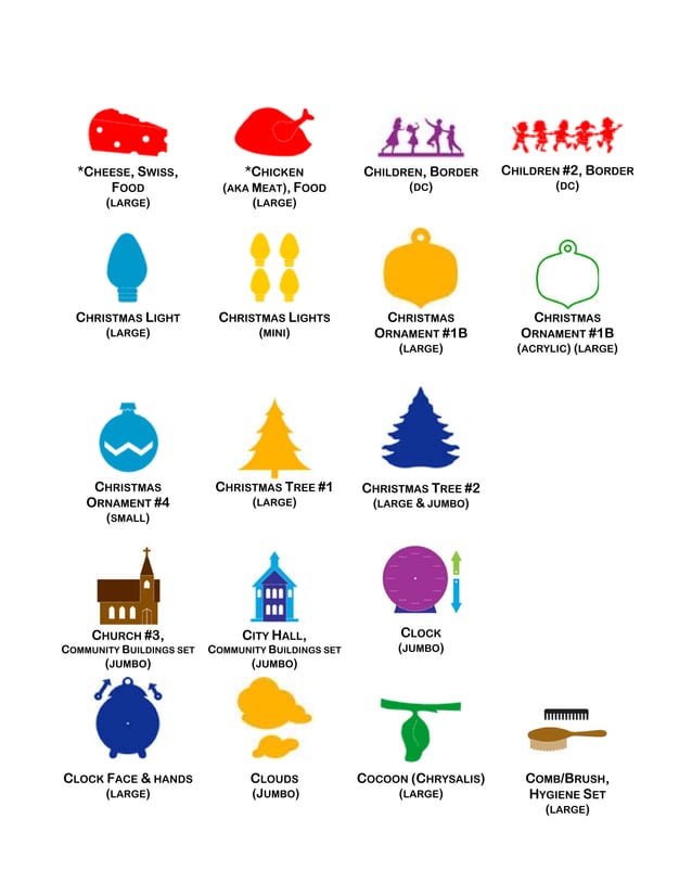 Die Cut Catalog at the TERC PDF