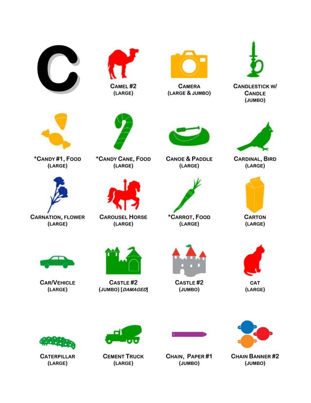 Die Cut Catalog at the TERC PDF