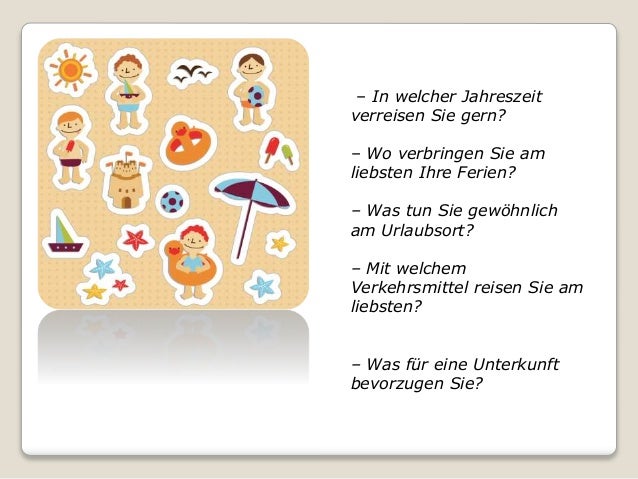 Die ferien sind vorbei