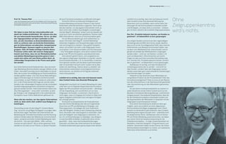 22 23
Prof. Dr. Thomas Pleil
Leiter des Kompetenzzentrums für Social Media und E-Learning an der
Hochschule Darmstadt sowie des Business-Lotsen Darmstadt-Dieburg,
thomaspleil.wordpress.com
Wir leben in einer Zeit der Informationsflut und
damit der Unübersichtlichkeit. Wir müssen also das
für uns Interessante herausfischen. Sei es, um über
das Tagesgeschehen auf dem Laufenden zu blei-
ben, um den Anschluss zu Branchendiskussionen
nicht zu verlieren oder um konkrete Entscheidun-
gen im Unternehmen vorzubereiten, beispielsweise
Beschaffungen. Genauso ergeht es unseren Ziel-
gruppen. Sehr oft finden wichtige Schritte dieses
Prozesses online statt. Bei unseren Zielgruppen
kommt noch hinzu, dass sie von Werbebotschaften
und platten Marketingversprechen genervt sind –
zumal sich online mit zwei Klicks prüfen lässt, ob
vollmundige Versprechen in der Praxis auch gehal-
ten werden.
Aus Unternehmenssicht bedeutet dies, dass die bishe-
rige (Marketing-)Kommunikation weniger effektiv ist als
früher. Verschärft wird dies durch Aktivitäten im Social
Web, die zu einer Vervielfältigung von Kommunikations-
kanälen geführt haben. Und: Das Social Web stellt ganz
eigene Anforderungen an Content und Kommunikati-
onsverhalten, je nach Plattform wiederum unterschied-
lich. In der Praxis kommt die Frage auf, wie die vielen
Kanäle in der notwendigen Frequenz mit der erwarteten
Qualität zielgruppengerecht und letztlich erfolgreich
genutzt werden können. Viele Unternehmen haben hier
also Klärungsbedarf – umso mehr vermutlich, je weni-
ger Energie in der Vergangenheit in die systematische
Konzeption neuer Online-Maßnahmen geflossen ist.
Wenn alle das machen, nur das eigene Unternehmen
nicht, ja, dann wird’s Zeit, endlich neue Budgets zu
beantragen.
Gleichzeitig wurde mit dem Begriff „Content Marke-
ting“ versucht, ein griffiges Schlagwort zu prägen. Man
könnte böse sagen: Nachdem die Unternehmen die
Bedeutung der Onlinekommunikation und die Nutzung
weiterer Kanäle neben der Website als sinnvoll erkannt
haben, versteckt sich hinter Content Marketing der näch-
ste Schritt – frei nach dem Motto: „Hilfe, und was
machen wir jetzt damit?“ Bis zu einem gewissen Grad
handelt es sich also um ein Thema, zu dessen Populari-
B2B Online-Monitor 2014 / Interviews
Ohne
Zielgruppenkenntnis
wird’s nichts.
tät auch Fachkommunikatoren und Berater beitragen.
	 Immerhin hilft ein so hübsches Schlagwort wie
Content Marketing und dessen Präsenz in der Fachöf-
fentlichkeit unternehmensintern ungemein. Denn wenn
alle das machen, nur das eigene Unternehmen nicht, ja,
dann wird’s Zeit, endlich neue Budgets zu beantragen.
Und der Begriff „Marketing“ lockert noch am ehesten die
sonst auch recht verschlossen gehaltenen Taschen vieler
B2B-Unternehmen, wenn es um Kommunikation geht.
	 Um ein Missverständnis gar nicht aufkommen zu
lassen: Die hinter dem Begriff „Content Marketing“
stehenden Aufgaben und Herausforderungen sind sehr
real und dringend zu meistern. Dazu gehört beispiels-
weise, sich endlich viel mehr in die Zielgruppen hinein-
zuversetzen, in ihr Nutzerverhalten und ihre Interessen
– eine Teilaufgabe übrigens, ohne deren saubere Erledi-
gung in der PR eine Konzeption unprofessionell wäre.
	 Und natürlich gehört hierzu, sich ausgehend von
den eigenen Zielgruppen Gedanken zu machen, welche
Kommunikationskanäle, z. B. im Social Web, in welcher
Form genutzt werden und wie diese zusammenspielen
oder im konkreten Fall auch nicht. Insofern ist es alles
andere als überflüssig, intensiv daran zu arbeiten, wie
Unternehmen zielorientiert und erfolgreich kommuni-
zieren können, um letztlich am Erfolg des Unterneh-
mens mitzuarbeiten.
Letztlich ist es wichtig, dass man sich bewusst macht,
dass Content immer eine dienende Wirkung hat.
Gelegentlich erscheint mir Content Marketing als Label,
unter dem nun im Digitalen längst bekannte Grundstra-
tegien der PR umzusetzen versucht werden – allerdings
mit der Engstellung, sich vornehmlich um nur eine
Zielgruppe, die Kunden, zu kümmern. Damit will ich
nicht sagen, dass im Umgang mit Content im Web nicht
eigene Aufgaben entstanden sind und eigene Fertigkei-
ten verlangt werden.
	 So braucht es beispielsweise die Analysekompe-
tenz des Online-Marketing oder das sich ergänzende
Know-how von PR und Marketing im Strategie- und
Planungsprozess, Grundlagen der User Experience
oder die Fähigkeit, Inhalte je nach Zielsetzung unterhal-
tend, informativ oder überzeugend zu entwickeln. Oder
auch die Fähigkeit, eine Zielgruppe zu aktivieren, um
sie z. B. an Entscheidungen zu beteiligen, was übrigens
in manchen B2B-Umfeldern traditionell schon immer
geschieht – etwa, wenn die Kundenanforderungen
einerseits und Ideen des Unternehmens für komplexe
Produkte andererseits ganz genau besprochen werden.
Letztlich ist es wichtig, dass man sich bewusst macht,
dass Content immer eine dienende Wirkung hat.
Diese kann sich nur entfalten, wenn vorher klare Ziel-
setzungen für die Kommunikation erarbeitet wurden
und Strategien, um diese Ziele zu erreichen – einbezo-
gen ist hierin natürlich die erwähnte Zielgruppenanalyse.
Das Ziel „Produkte bekannt machen, um Kunden zu
gewinnen“, ist bekanntlich zu kurz gesprungen.
Aus einigen Studien und auch aus dem regelmäßigen
Kontakt gerade mit KMU wird immer wieder deutlich,
dass es oft an der Grundlagenarbeit fehlt, dass manche
Unternehmen zum Beispiel nie formuliert haben, was
sie denn vom Wettbewerb klar unterscheidet, warum
gerade sie anstelle des Wettbewerbers vorgezogen
werden sollen – nicht nur von Käufern, sondern z. B.
auch von Bewerbern. Ohne Antworten auf solche
Fragen ist aber auch kein sinnvolles Storytelling mög-
lich. Und das Ziel „Produkte bekannt machen, um Kun-
den zu gewinnen“, ist bekanntlich zu kurz gesprungen.
	 Stattdessen ist wichtig, sich über komplexe Ent-
scheidungsprozesse klar zu werden – und nicht nur
über Kunden, sondern über alle Zielgruppen nachzu-
denken sowie über ganz unterschiedliche Zielsetzungen
und Anforderungen von außen.
	 Vielleicht ist das Gewinnen neuer Mitarbeiter ein
viel größeres Problem als der Produktabsatz? Oder das
Innovationsmanagement? Oder es muss an der Reputa-
tion des Unternehmens in der Nachbarschaft gearbeitet
oder Verunsicherung von den Mitarbeitern genommen
werden?
	 Um die Sache nochmal komplizierter zu machen: In
vielen Situationen ist der Online-Content auch nur ein
Baustein in komplexen Meinungsbildungs- und Entschei-
dungsprozessen. Das bedeutet beispielsweise, dass der
für die Onlinekommunikation entwickelte Content und
die Argumentation der Mitarbeiter im Gespräch mit den
Zielgruppen zusammenpassen müssen.
	 Eine solche Verknüpfung ist wiederum dann gut
möglich, wenn wie erwähnt von einer allgemeinen
Kommunikationsstrategie ausgegangen wird. Damit
scheint mir letztendlich wahrscheinlich, dass Content
Marketing keine eigene Disziplin wird – jedenfalls nicht
im akademischen Sinne. Stattdessen sehe ich Online-
PR und Online-Marketing zusammenrücken, sie haben
aus meiner Sicht die Hauptverantwortung für die
Onlinekommunikation – in enger Zusammenarbeit mit
Gestaltern, Interface Designern, Programmierern und
anderen. Gemeinsam haben sie die Chance, die Online-
Kommunikation bestmöglich zu nutzen, um realistische
Ziele eines Unternehmens zu erreichen.
 