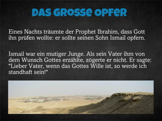 Die Geschichte des Propheten Ibrahim